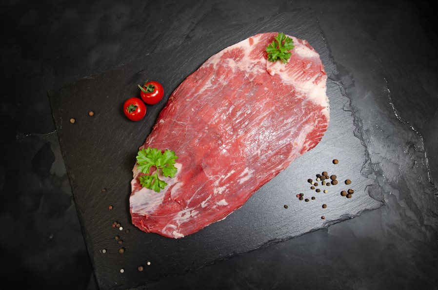detail Pupek - Flank steak Bio