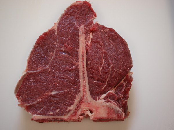 detail Porterhause steak Bio