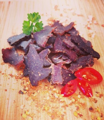 Sušené maso biltong - chilli AKCE 15%